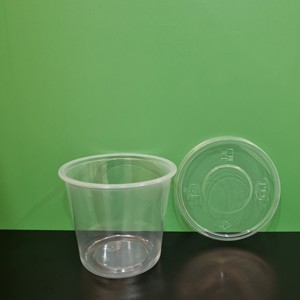 Free samples Eco-friendly 24oz Storage <b>Boxes</b> Round Shape Plastic Box for Food/Fruit/Salad With Lid Customized Logo Transparent - Product Image 2
