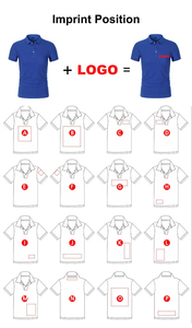 เสื้อเชิ้ตโปโลแขนสั้นแบบเรียบง่ายสั่งทำพิเศษสำหรับผู้ชาย แห้งเร็ว ไม่เป็นขุย ผลิตจากผ้าโพลีเอสเตอร์เจอร์ซีย์ 100% น้ำหนัก 180 กรัม - Product Image 2