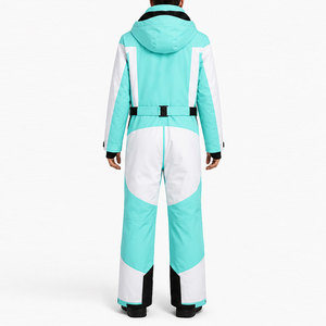 Traje de esquí para hombre de una pieza, impermeable, cortavientos, transpirable, para snowboard, diseño personalizado de fábrica. - Product Image 4