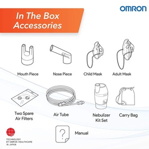 <span class=keywords><strong>Nebulizador</strong></span> Compresor Ultra Compacto y Silencioso <span class=keywords><strong>Omron</strong></span>, <span class=keywords><strong>Nebulizador</strong></span> Compresor Portátil <span class=keywords><strong>Omron</strong></span> NE-C28, Para Nebulización - Product Image 1