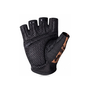 Gants de cyclisme respirants en spandex à demi-doigts avec fermeture auto-agrippante, design unisexe pour l'été, logo personnalisé, emballage OEM/ODM - Product Image 2