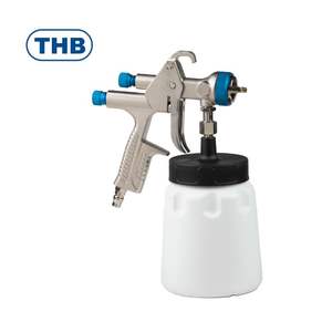 Pistola de Pulverización HVLP / MP con Vaso de Succión de 1000cc Vaso para Pintura - Product Image 1