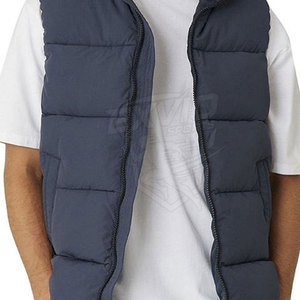 Service OEM, créez votre propre logo, veste d'hiver pour homme, haute qualité, best-seller, veste sans manches à bulles - Product Image 5