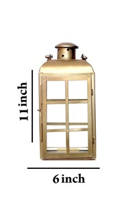Farol Decorativo Marroquí Vintage Hecho a Mano, Lámpara Colgante de Metal para Velas, para Decoración del Hogar en Toda Ocasión - Product Image 5