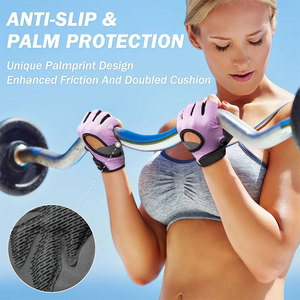 <b>Weight</b> Lifting Gym Gloves for Exercise Workout <b>Weight</b> Lifting Cycling And Half Finger Wholesale Protection Gym Gloves Training - Product Image 4