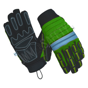 ถุงมือกันกระแทกสำหรับงานหนัก ทนทาน ปลอดภัย สำหรับงานอุตสาหกรรมน้ำมันและก๊าซ ทำจากหนังสังเคราะห์ ยี่ห้อ Amara - Product Image 2