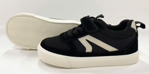 Wholesale <b>Kids</b> Vulcanized <b>Shoes</b> Vietnam Factory Mesh Upper Suede Overlay Rubber Outsole Hook Loop Lightweight OEM Sneakers - Product Image 6