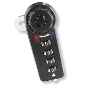 กุญแจล็อคแบบผสม 4 หลัก ทำจากโลหะผสมสังกะสีแบบหนาพิเศษ พร้อมเคลือบสังกะสี ระดับ ANSI เกรด 2 ระยะห่างแกนล็อค 60 มม. สำหรับเฟอร์นิเจอร์สำนักงาน - Product Image 1