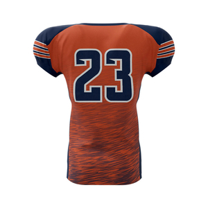 Pakistan Manufactured Custom Made American Football Uniform Short Sleeve 100% Polyester Heavy Duty High Quality Sportswear - Product Image 4