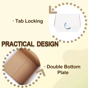 Cajas de Regalo para Dulces de Cartón Color Marfil, 8x8x8 Pulgadas, con Laminado Brillante o Mate, para Bodas, Bautizos y Empaque de Dulces, con Estampado en Relieve - Product Image 3