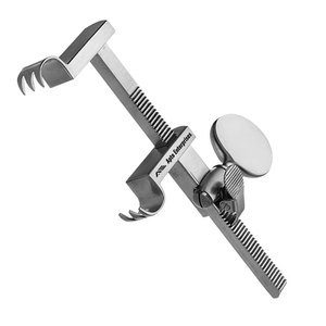 Retractor Quirúrgico de Acero Inoxidable de Alta Resistencia con Diseño de Precisión para Aproximación de Costillas Cardiovasculares Bailey Rib Contractor - Product Image 2