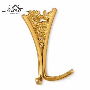 Vintage Solid Brass Bow Wall <b>Hook</b> <b>Decorative</b> Hanging <b>Hook</b> with White Ceramic Bead Jewelry Holder <b>Coat</b> Key Towel <b>Hook</b> Home Decor - Product Image 3