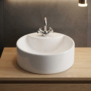 High Quality 16x16 Square Ceramic Countertop Wash Basin Modern Bathroom Vanity Sink For Hotel Decor - Product Image 5