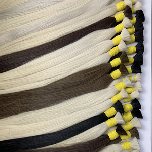 Best Selling Luxury 100% Vietnamese Grade Cuticle Aligned Virgin Human Hair Extensions Various Natural Hair Colors Super Double - Product Image 1