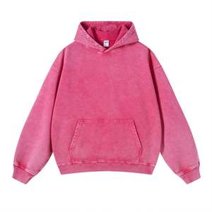 Sweat-shirt à capuche délavé pour homme, style vintage, avec finition délavée, capuche ajustable et style inspiré du streetwear - Product Image 4