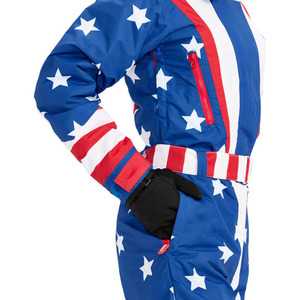 Trajes de Esquí y Snowboard Unisex para Invierno, Personalizados, Profesionales, Altamente Impermeables, 100% Poliéster, con Capucha, Elásticos - Product Image 6