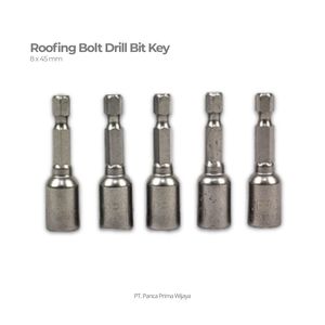 High Quality 8x45mm Magnetic Hex Nut Driver Bit Set 5PCS Roofing <b>Screw</b> <b>Socket</b> Bit for Power Drill Industrial Use - Product Image 1