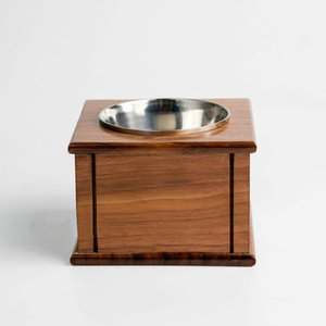 Brûleur à Bakhoor en bois artisanal avec insert en métal. Finition bois de forme carrée de qualité supérieure pour la décoration intérieure du Moyen-Orient - Product Image 4