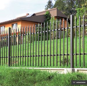 Panel de Cerca de Hierro Forjado Premium, Cerca Decorativa de Hierro, Cercas Metálicas Personalizadas para Casas de Lujo, Villas, Estancias y Jardines - Product Image 1