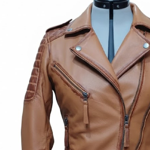 Chaqueta de cuero PU de diseño moderno y alta calidad para hombre, recién llegada, chaqueta de cuero para motocicleta para hombre - Product Image 4