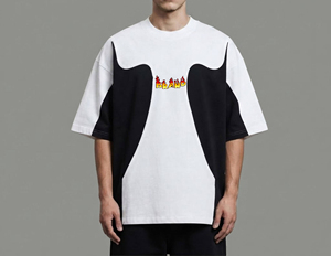 เสื้อยืดผู้ชายผ้าฝ้าย 100% ลดราคาพิเศษ สกรีนโลโก้ได้ สไตล์ฮิปฮอป ใส่สบายๆ ในฤดูร้อน ระบายอากาศได้ดี เป็นมิตรกับสิ่งแวดล้อม น้ำหนัก 180 กรัม - Product Image 1