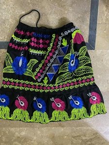 Stylish Micronesian Skirts Women Lightweight Fabric Custom Printed Polynesian Embroidery Fashion Wear Micronesian Skirts - Product Image 3