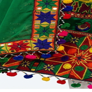 Vestido Kuchi Tribal Banjara Multicolor, Étnico, Vintage, Bordado, Vestido Kuchi Afgano para Fiesta, Tradicional, Antiarrugas - Product Image 4