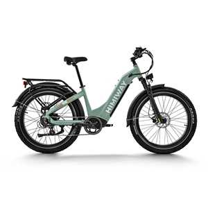 จักรยานไฟฟ้า HEY-D5 ST Premium All-Terrain รุ่นยางใหญ่ 55Ah มอเตอร์ดุมล้อหลัง 350W ระยะทาง 60 กม. แบตเตอรี่ในตัว ระบบ Torque/Cadence - Product Image 2