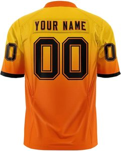Maillot de football américain personnalisé en polyester maillé par sublimation – Fournisseur OEM d'uniformes d'équipe – Vêtements de sport en gros - Product Image 6