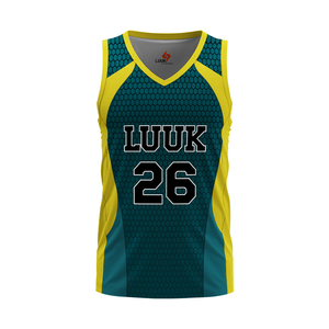 Camiseta de Baloncesto Personalizada con Cuello en V y Gráficos Impresos Duraderos para Equipos Amateurs y Profesionales - Product Image 4