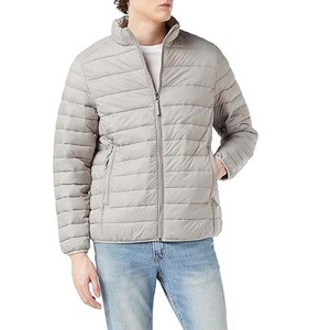 Men's High Quality Custom Embroidered Puffer <b>Jacket</b> Waterproof Hooded Winter Coated Front Zipper Closure Quilted - Product Image 4