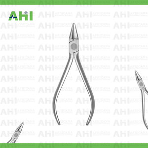 Pince orthodontique dentaire à fil léger, bec d'oiseau, en acier inoxydable, fabriquée au Pakistan - Product Image 5