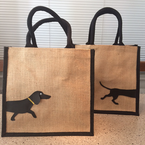 Sac fourre-tout d'épicerie recyclable écologique personnalisé Qualité supérieure Durable Logo imprimé Toile de jute Jute Réutilisable avec motif de lettres - Product Image 3