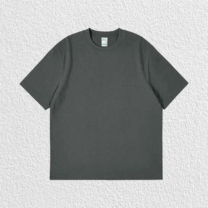 Camiseta Blanca Pura de 260g, Camiseta de Verano para Hombre, 100% Algodón, Manga Corta, Nueva Moda Urbana para Hombre y Mujer - Product Image 2