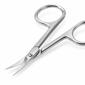 Ciseaux à cuticules extra-affûtés pour manucure et pédicure professionnelle, outils de soin des ongles en acier inoxydable KD.704 Beauty Tijeras - Product Image 5