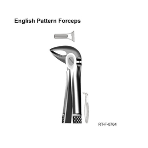 Forceps d'extraction ergonomiques de type anglais en acier inoxydable par Roboz Tech Pakistan - Product Image 4