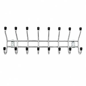 Organizador de Ropa de Acero Inoxidable para Montar en la Pared del Baño, de un Solo Nivel, Resistente al Óxido - Product Image 1