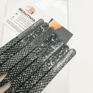 แหนบขนตาปลอมสีเงินแวววาวสีดำสั่งติดฉลากส่วนตัวแหนบแบบมืออาชีพ - Product Image 6