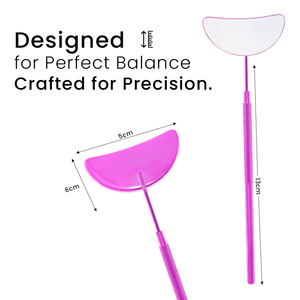 OEM Half Moon Eyelash Mirror in <b>Pink</b> Color Wholesale Stainless Steel Half Moon Eyelash Mirror Lash Packaging <b>Box</b> with Mirror - Product Image 2