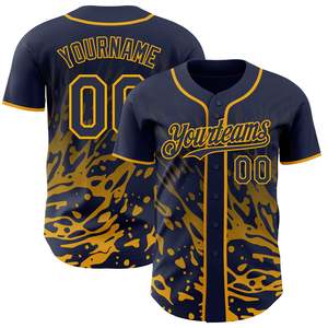 เสื้อเบสบอลแบบกำหนดเอง Yourteams 00 ลายพรางพิมพ์ลายแบบ Sublimated สำหรับผู้ใหญ่ แขนสั้น ระบายอากาศได้ดี ผลิตจากโพลีเอสเตอร์ ชุดกีฬา - Product Image 1