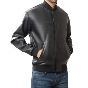 Best Design <b>High</b> Quality Letterman <b>Leather</b> Jacket Street Wear <b>Leather</b> Letterman Jacket <b>Top</b> Price Letterman <b>Leather</b> Jackets - Product Image 3