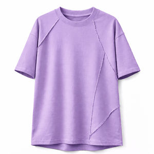 เสื้อยืดโอเวอร์ไซส์ผ้าคอตตอนผสมสแปนเด็กซ์เนื้อหนัก 220 GSM พร้อมรับสั่งพิมพ์ลาย - Product Image 5