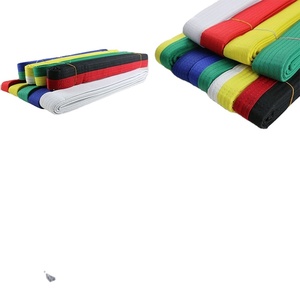 Cinturones de karate de alta calidad para hombre, bordado personalizado, todos los tamaños, de color, taekwondo, judo - Product Image 5