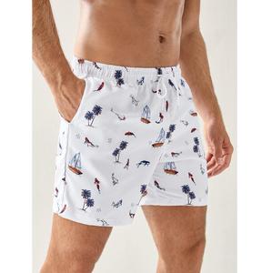 Shorts de sport pour hommes respirants à séchage rapide en toile tricotée unie à taille mi-haute pour l'entraînement et la gym, service OEM - Product Image 4