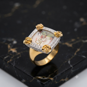 Classic Style Fine Custom Photo Iced Portrait Moissanite Diamond Hip Hop Statement <b>Rings</b> 925 Silver Personalized Jewelry Gifts - Product Image 4