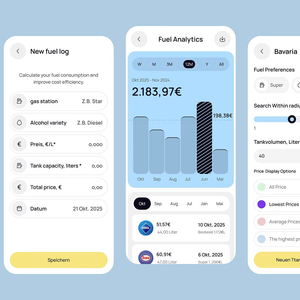 RoyalCraft: Desarrollo de Aplicaciones Móviles para el Control de Gastos de Combustible en Android e iOS con Seguimiento de Kilometraje, Informes de Gastos, Registro de Vehículos y Costos - Product Image 1