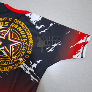 Maillot de compression à manches courtes pour MMA BJJ, Rash Guard de grappling, vêtement d'entraînement de combat, personnalisé par sublimation, Rash Guards MMA NOGI BJJ - Product Image 4