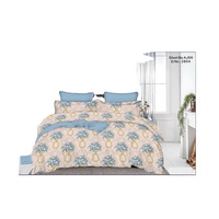 2023 Nouvel Arrivage Ensemble de Literie Double Queen Size Imprimé Floral Moderne Fournisseur en Gros
