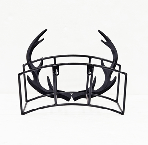 Decorative Deer Antler Metal Garden Hose Holder Wall <b>Mounted</b> Hose Reel Holder - Product Image 2