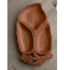Bandeja de Madera Creativa de Lujo para Frutas y Aperitivos, Producto de la Mejor Calidad y Artesanía Decorativa para el Hogar, Venta al Por Mayor - Product Image 4